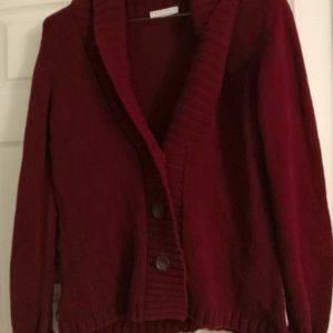 Crazy Horse Button Cardigan